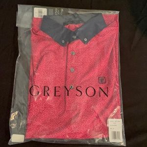 NWT Greyson Clothiers Pacific Trout Polo